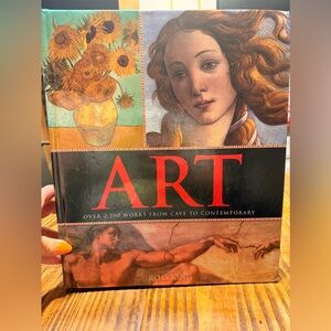 Art Coffee Table Book - Red Cover